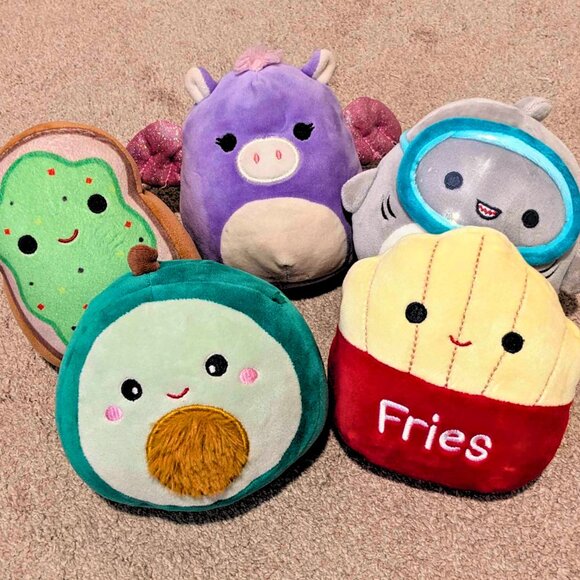 Squishmallows Other - Squishmallows (5") Mix Bundle - 2 Claire's Exclusives!